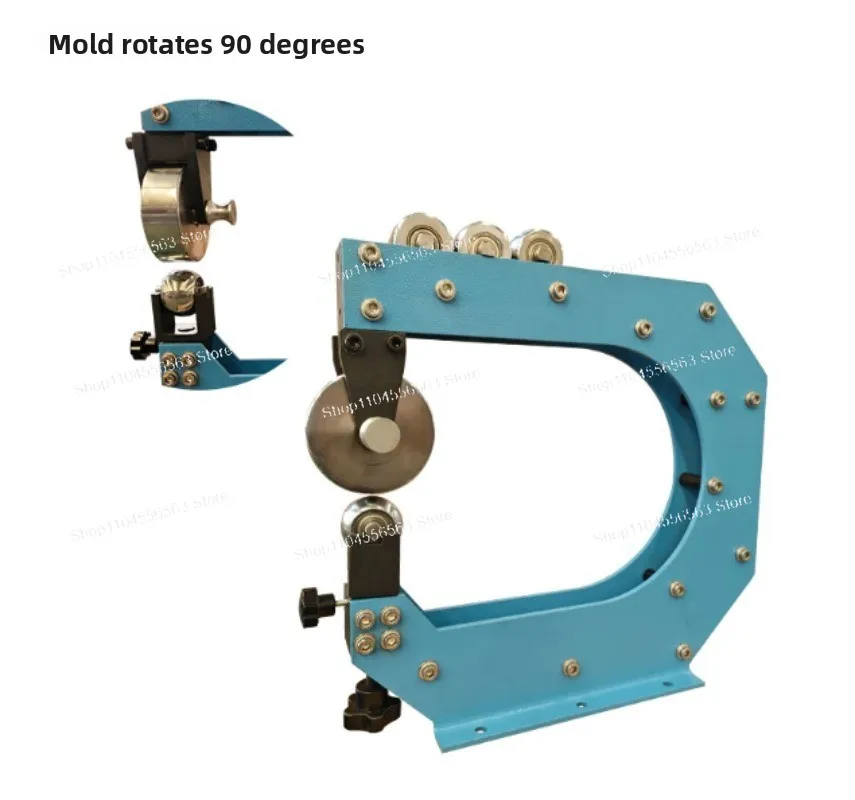 Sheet Metal Tool Desktop British Wheel, Processing 1.5mm Mild Steel, Throat Depth 305mm Upper and Lower Wheels Can Be Rotated