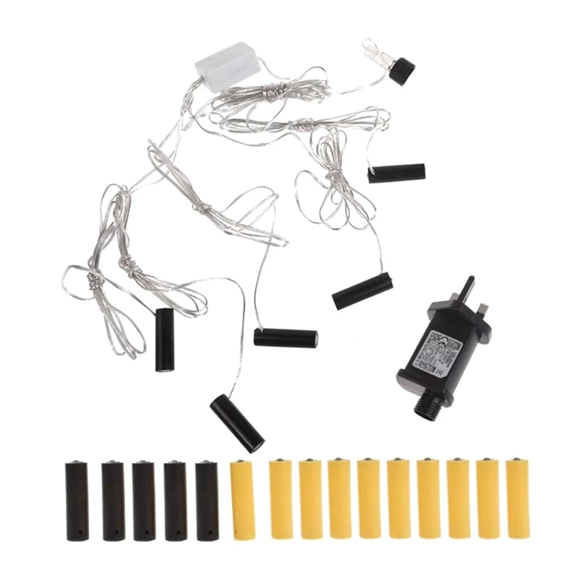 AA Battery Canceller Power Supply Adapter With Replace Batteries For Various 4.5V 3V Battery Powered Product UK Plug
