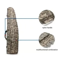70cm 95cm 118cm Tactical Gun Storage Bag Outdoor Shooting Hunting Shotgun Heavy Duty Carry Case Rifle Shoulder Bag with Pad
