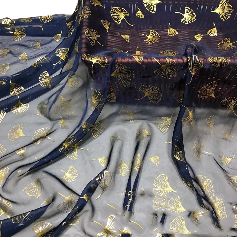100*150cm Bronzing Fabric Background Mesh Decorative Material Chiffon for Dress