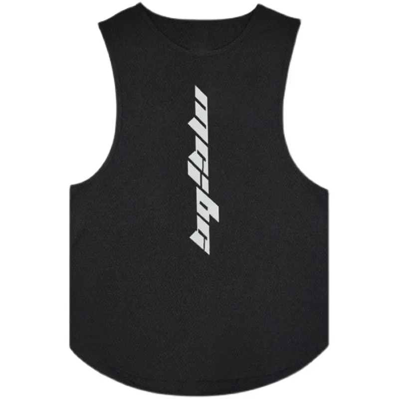 NEW running loose men tank top quick drying sleeveless t-shirt fitness clothes Breathable training vest men sports undershirt