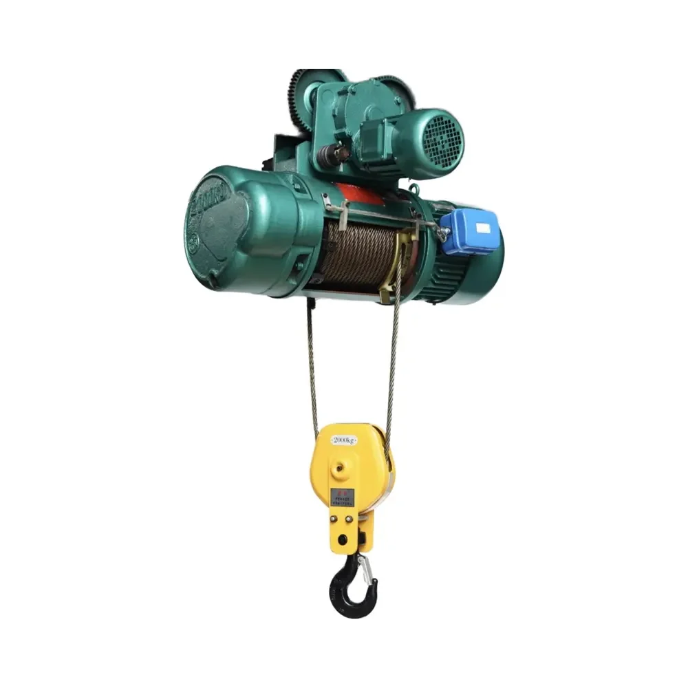 5t I-Beam Long Service Life New Condition Metal Material Low Headroom Hoisting Equipment Boneng Electric Wire Rope