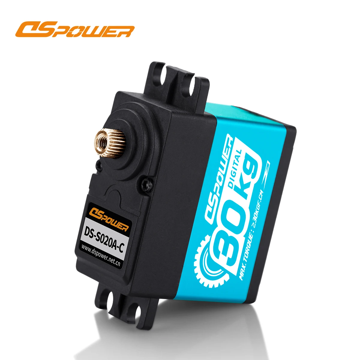 DSpower 30KG Metal Gear Waterdichte Borstelloze Motor Met Hoog Koppel Digitale Servo 6.0 ~ 7.4V voor 1/8 1/10 RC Auto Robot Boot Helikopter