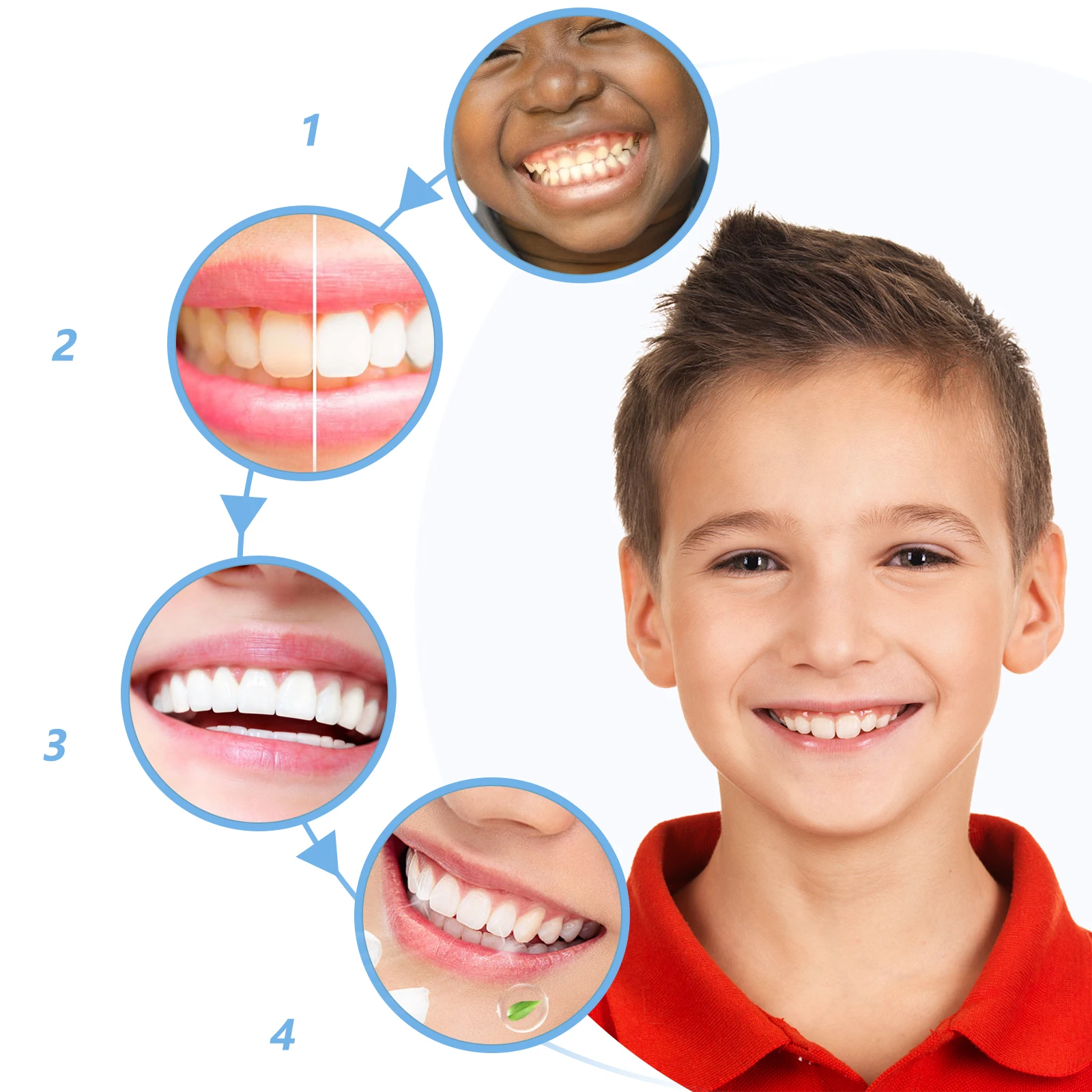 

4pcs Foldable Travel Toothbrush Soft Bristle Adult Lightweight Portable Manual Teeth Cleaning Camping Small