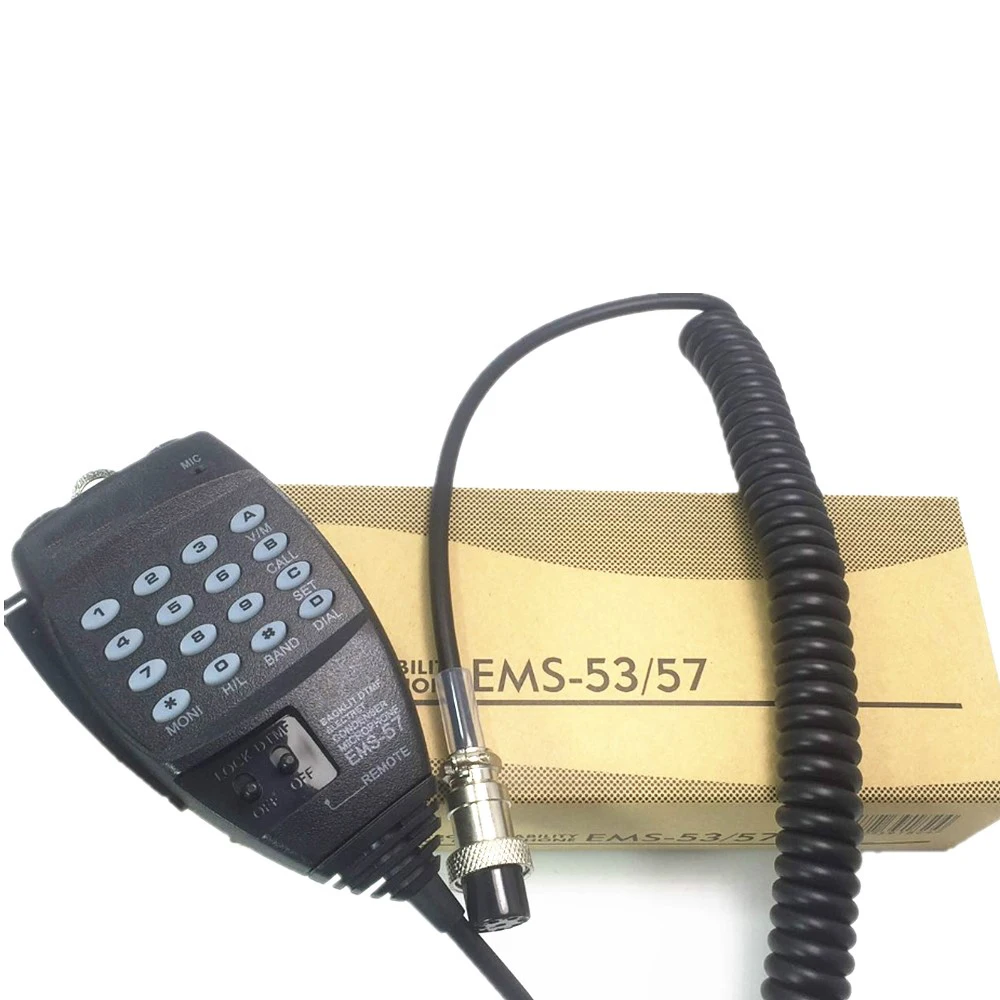 EMS-57 EMS-53 8 Pin Hand Microphone Speaker Mic For Alinco DR-03 DR-06 DR135 DR620 DR235 DR430 DR435 DR635 Radio Walkie Talkie