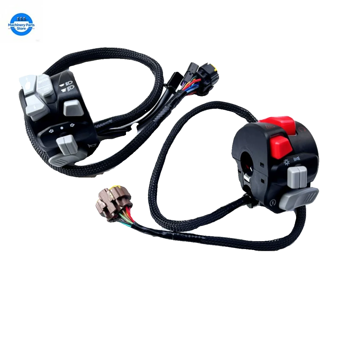 

Подходит для переключателя с ручкой Sai 800 Sai QJ800GS-G, переключатель с левой и правой ручкой, комбинация кнопки запуска динамика