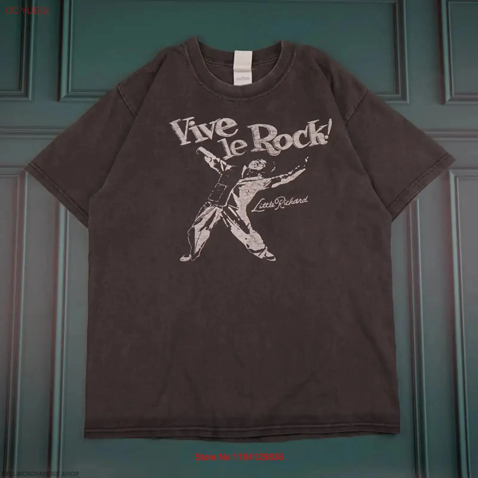 Vintage 90s Little Richard T Shirt vintage Washed Casual Soft Comfortable Stylish graphic Top For Everyday Wear Breathable