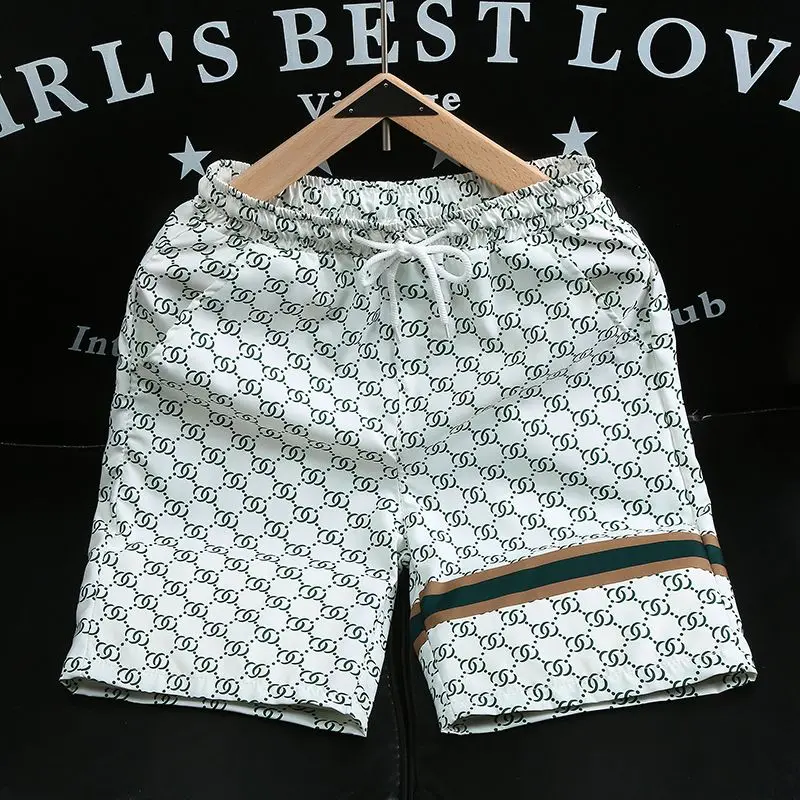 Summer new men's shorts sports casual loose quick-drying trend handsome five-point pants