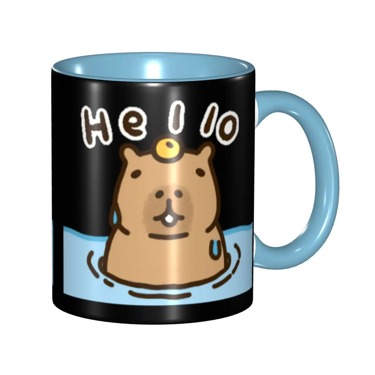 

Cartoon Animal Pets Capybara Coffee Mugs DIY Personalized Ceramic Mug Creative Gift