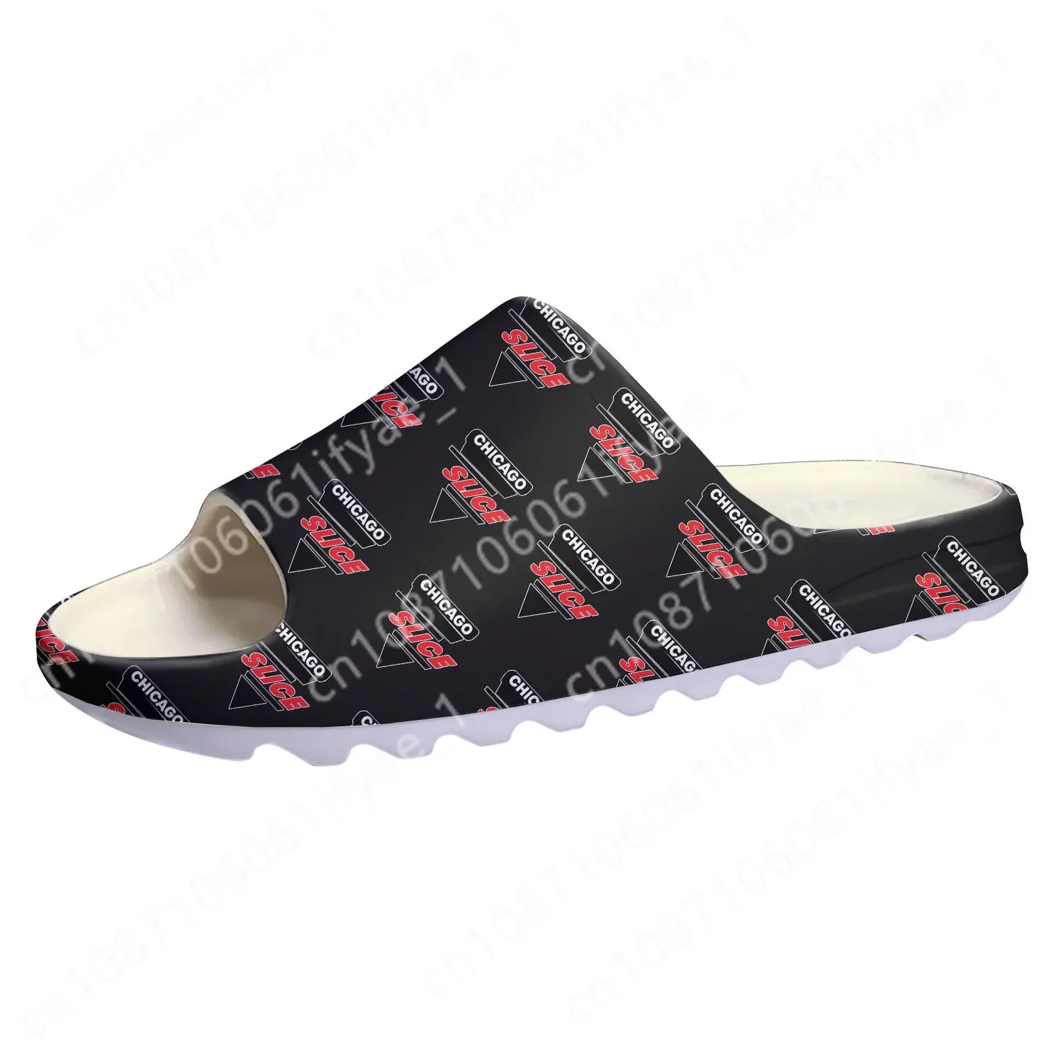 CHICAGO SLICE pickleball Soft Sole Sllipers Home Clogs Customized Step On Water Shoes Mens Womens Teenager Step in Sandals