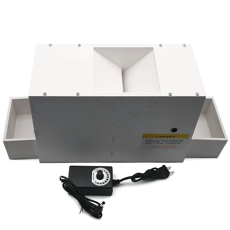 Electric Parrot Feed Shell Blowing Machine Bird Food Separator Mixed Grain Impurity Shell Blowing Machine for Pet Care