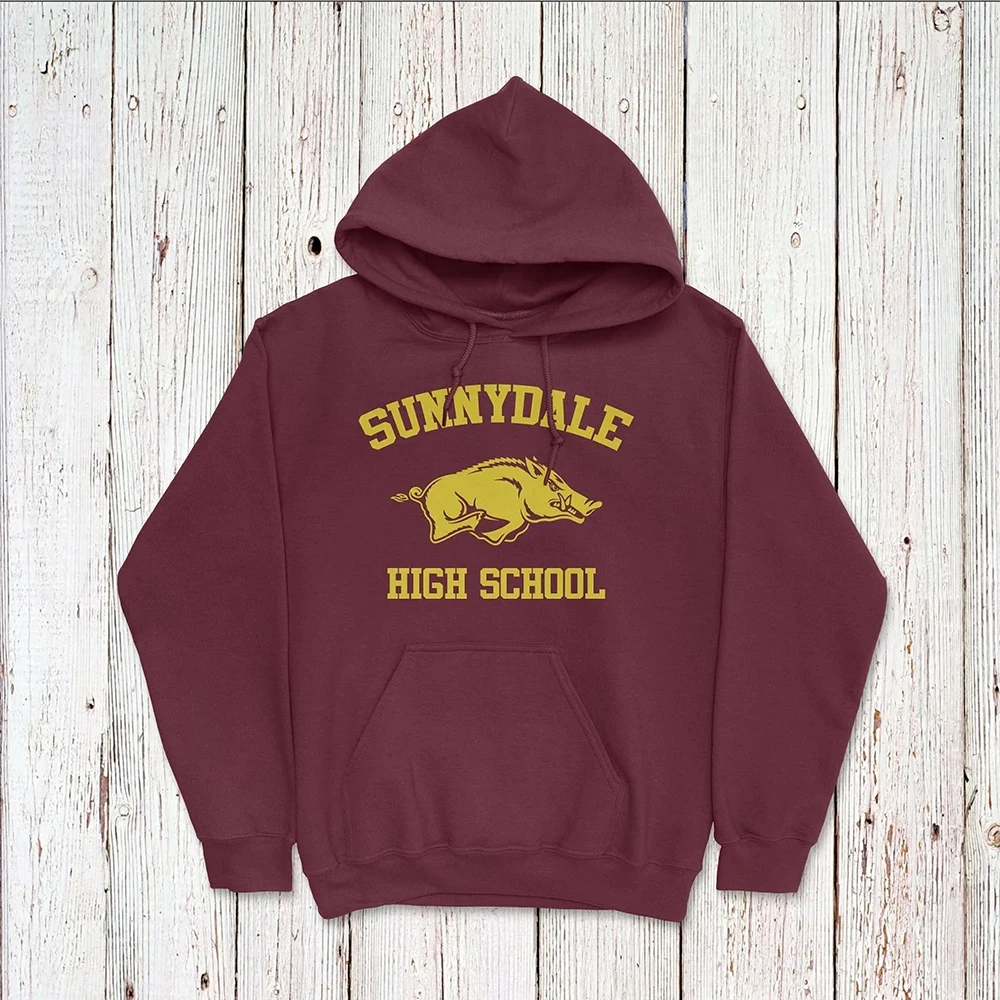 

Buffy The Vampire Slayer Hoodie Sunnydale High School Hooded Sweatshrit Buffy School Pullover Tv Show Vampire Slayer Hoodies