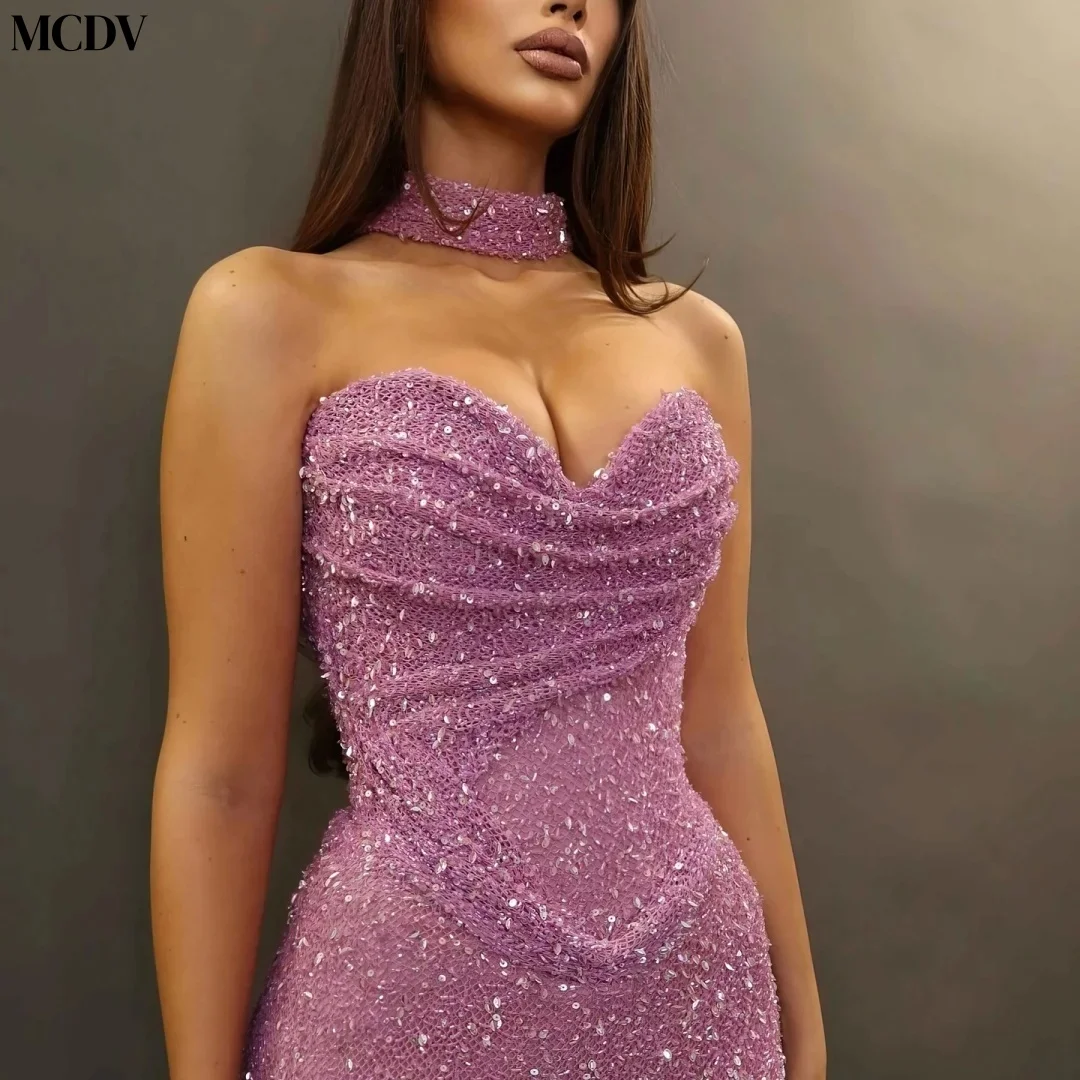 تخصيص مثير مطرزة الديكور مساء اللباس مزاجه الحبيب أكمام الطابق طول Fستان Sهرة نسائي