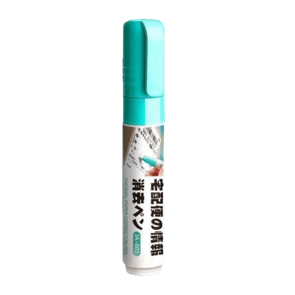 Portable Thermal Paper Erasing Pen Durable Remove Address Phone Privacy Protection Pen Large Capacity Shipping Labels Bills
