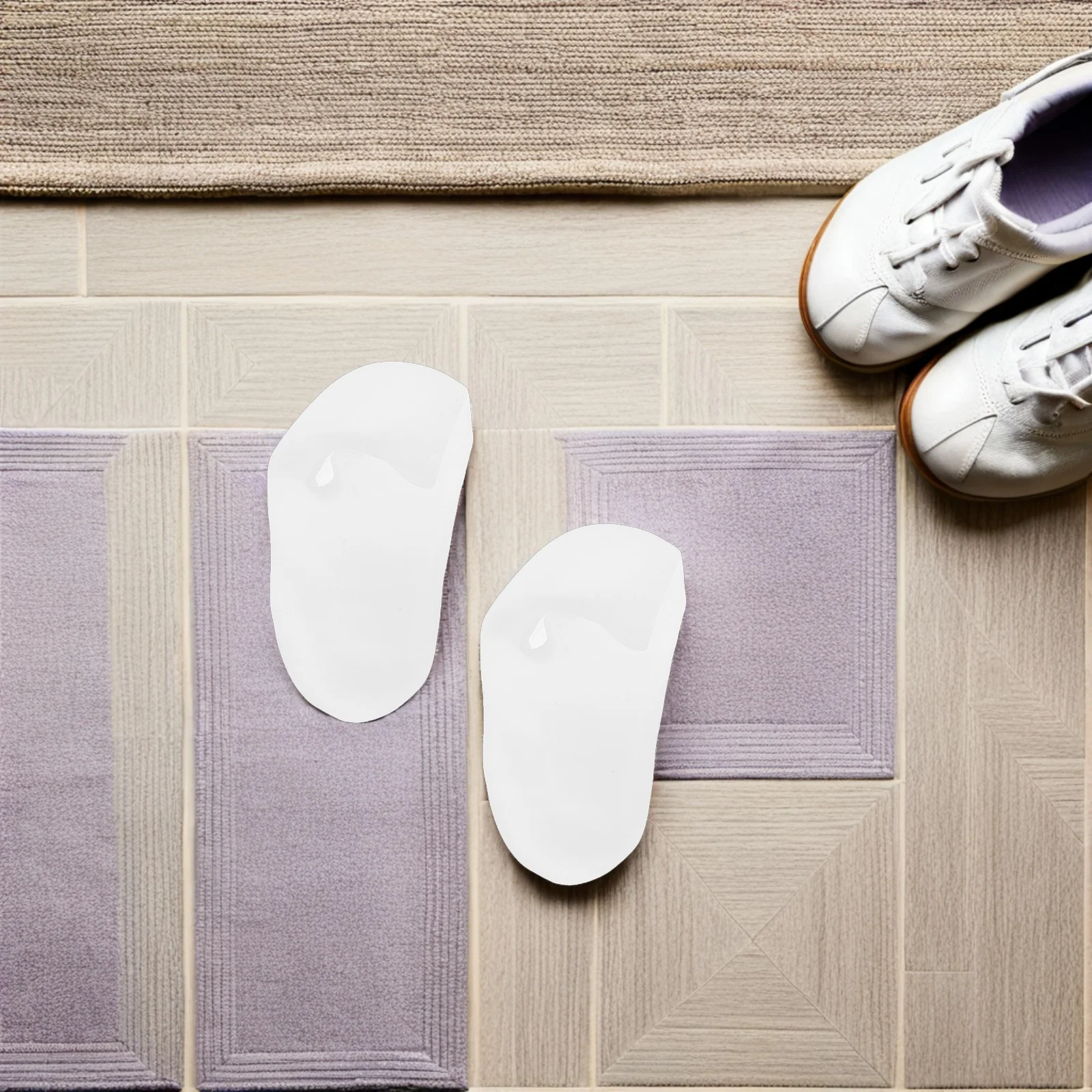 8 أزواج جوارب جل السيليكون ترطيب القدم يغطي تليين الكعوب المتشققة سبا باديكير ترطيب هلام الجوارب