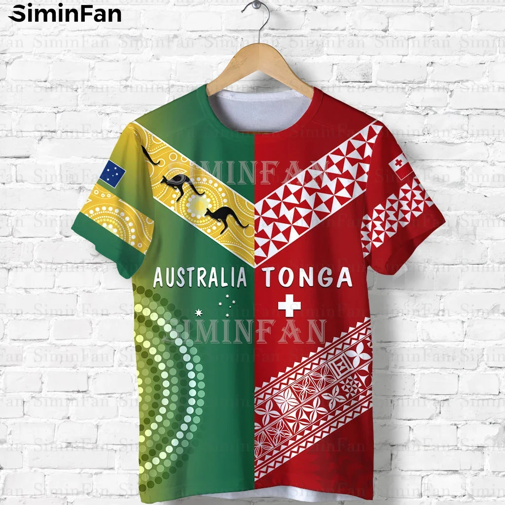 Tonga Ngatu Australia Aboriginal 3D All Printed Men T-Shirts Summer Casual Tee Male Shirt Unisex Female Top High Quality Tshirt