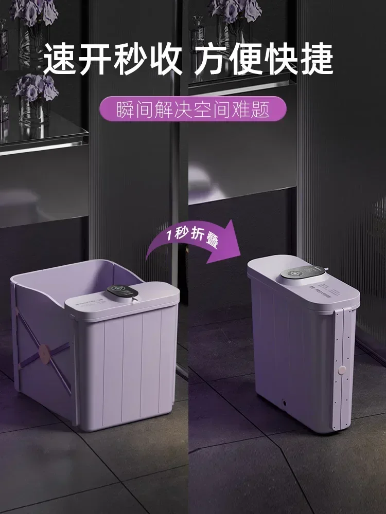 

Household bath bucket Heatable electric large folding bath bucket Elderly bathtub Hot sales