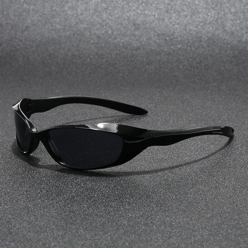 Modne okulary rowerowe retro sportowe okulary wędkarskie męskie damskie lekkie okulary przeciwsłoneczne do jazdy samochodem, jazdy na rowerze, biegania z filtrem UV400