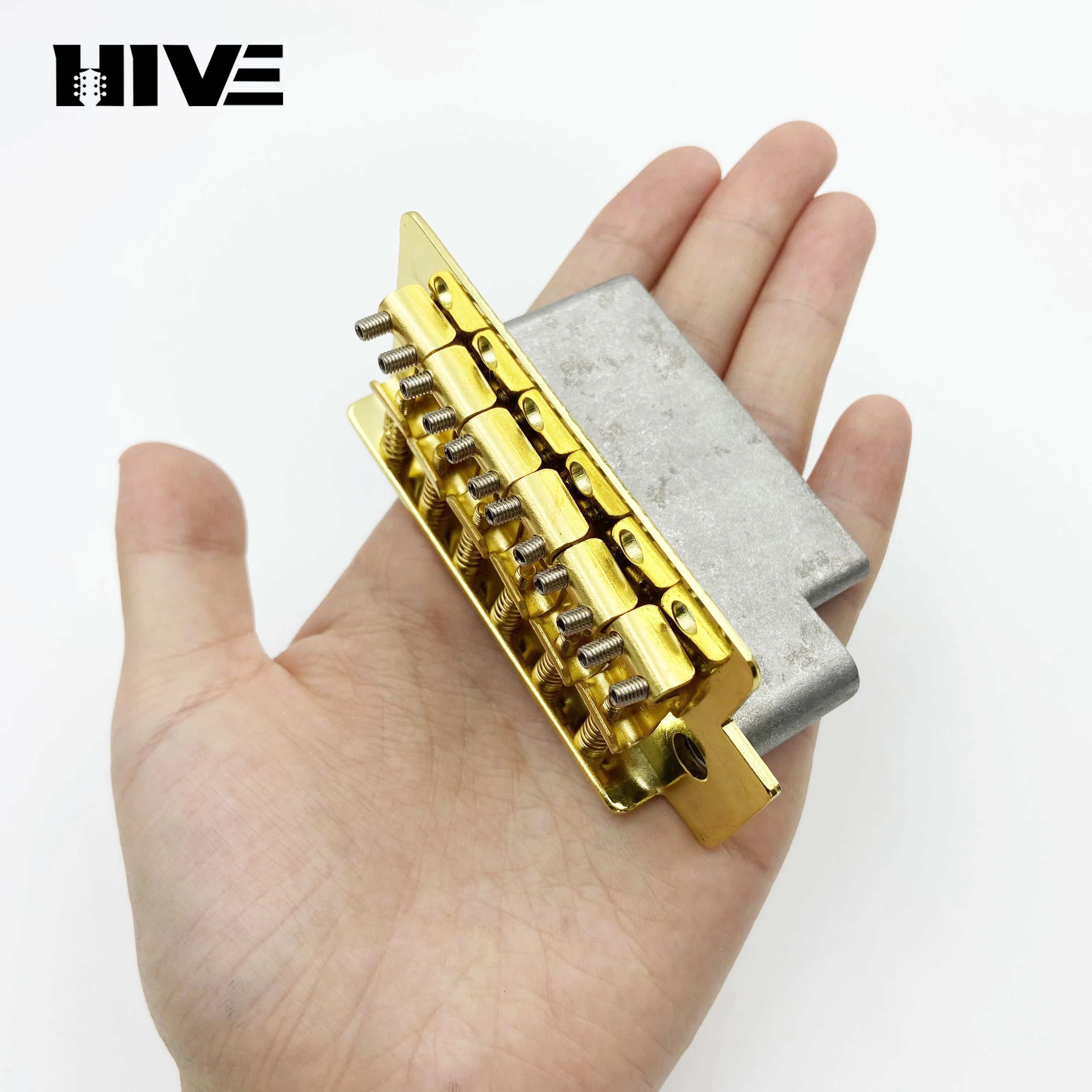 ST Single-Cranked Tinplate Guitar Bridge Guitar Vibrator ST Electric Guitar Single-Cranked String Drawing Plate view 2