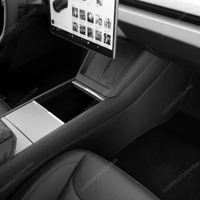 Kick Pad per difesa laterale per Tesla Nuovo modello 3+ Kick pad per controllo centrale Custodia protettiva in pelle Nuovo modello3 Highland 2024