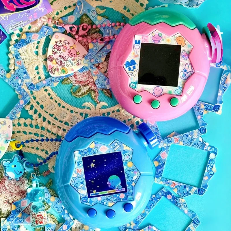 

Tamagotchi Paradise Sticker Set in Stock - Customizable Faceplate Decals Trendy Accessory for Virtual Pet Toy