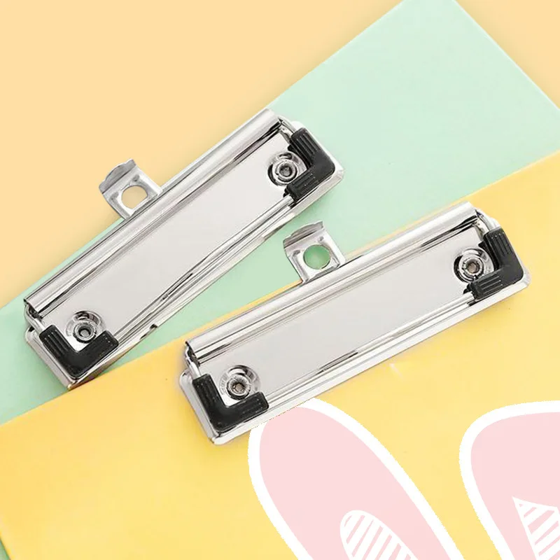 

5/10 шт. металлические зажимы для тарелок, зажимы для досок для файлов, многофункциональные зажимы для надписей, буфер обмена, канцелярские товары, серебро для бумаги