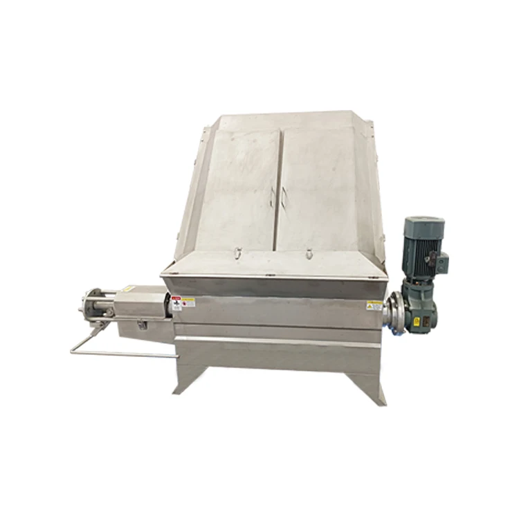Factory Hot Wet Cow Manure Pig Manure Dehydration and Drying Equipment Water Treatment Inclined Screen Screw Press