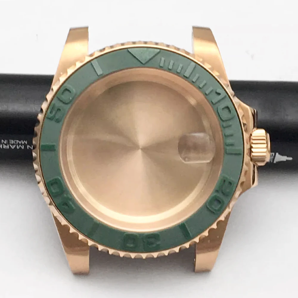 NH36 Cassa 40mm 14 Colori Cassa in acciaio inossidabile per NH35A/36 Movimento Orologio Parti di modifica che para relojes Ipoallergenico