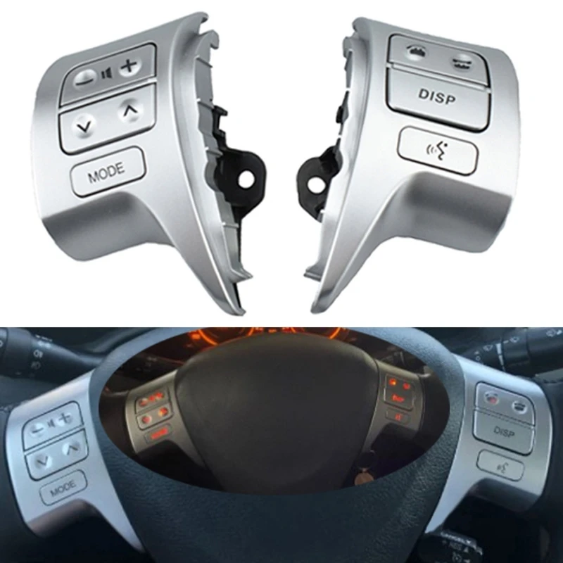 Stylish Steering Wheel Buttons For 84250-02200, Enhances Safety & Convenience While Driving Upgrading Driving Experience