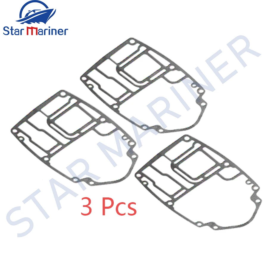 66T-45113-A0 Upper Casing Gasket 3 Pcs 66T-45113 For Yamaha Outboard Motor 40HP 40X E40X 2-Stroke 66T-45113-00 Boat Engine