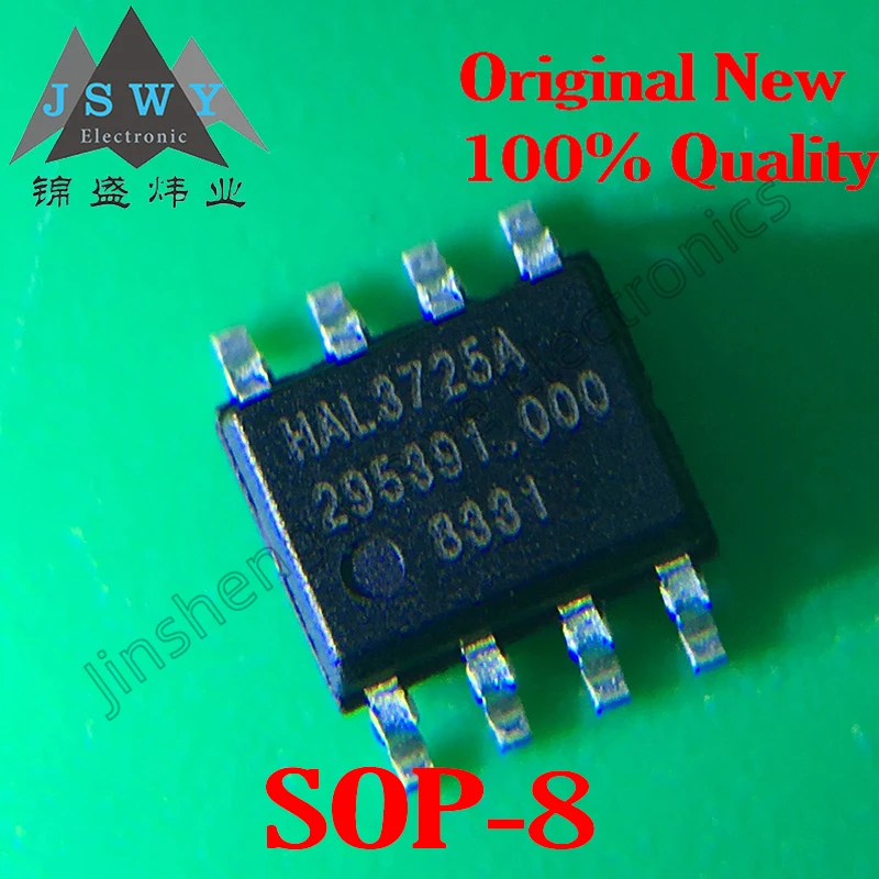 3 pieces HAL3725DJ-A HAL3725A HAL3725 100% original imported SOP8 magnetic encoding chip IC free shipping electronics