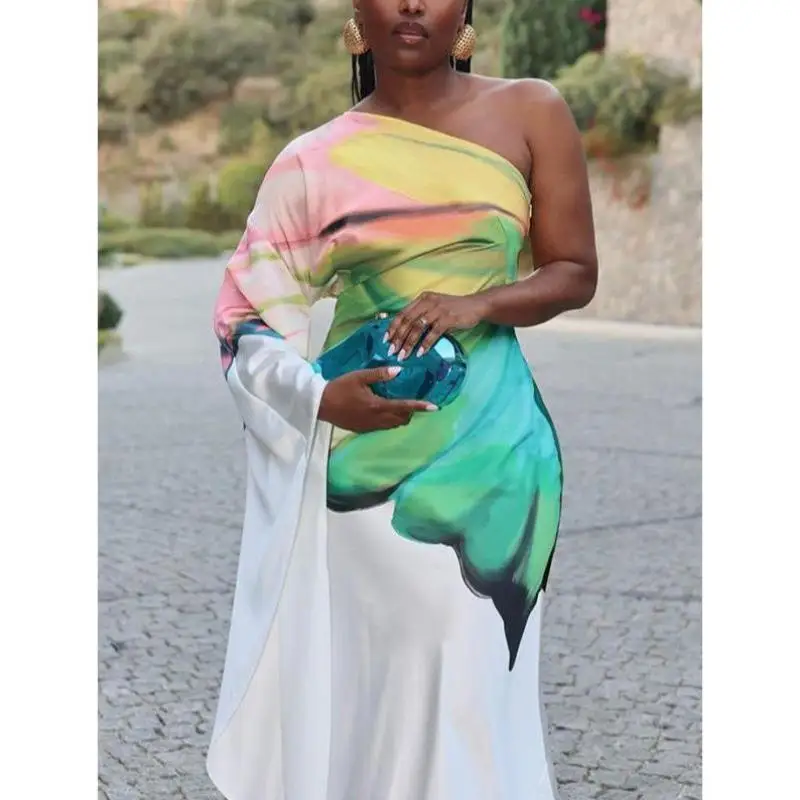 الأزواج مطابقة الأزهار طباعة ملابس رياضية كاجوال Seven Sve موسم الخريف جديد Sle المرأة Faion لا توجد العلامة التجارية المتاحة #4