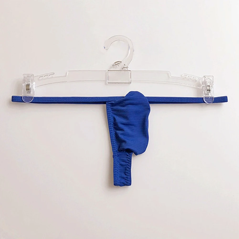 1 قطعة الرجال مثير مطاطا منخفضة الارتفاع حزام رياضي ملخصات سيور G-سلاسل T-الظهر الملابس الداخلية الحميمة بيكيني الحقيبة سراويل