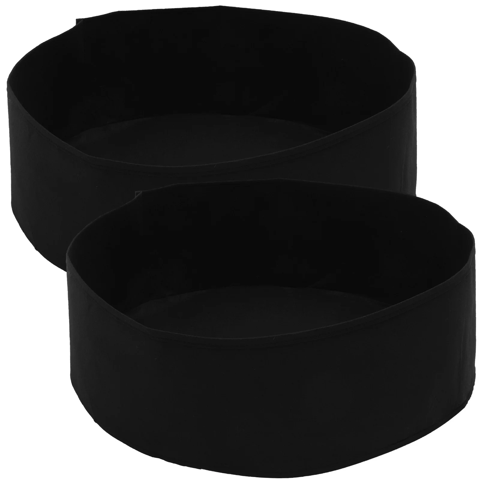 

2pcs 60X20Cm Fabric Planting Bags Thickened Grow Pouch Moveable Plant Container Reusable Breathable Garden Bag For Indoor