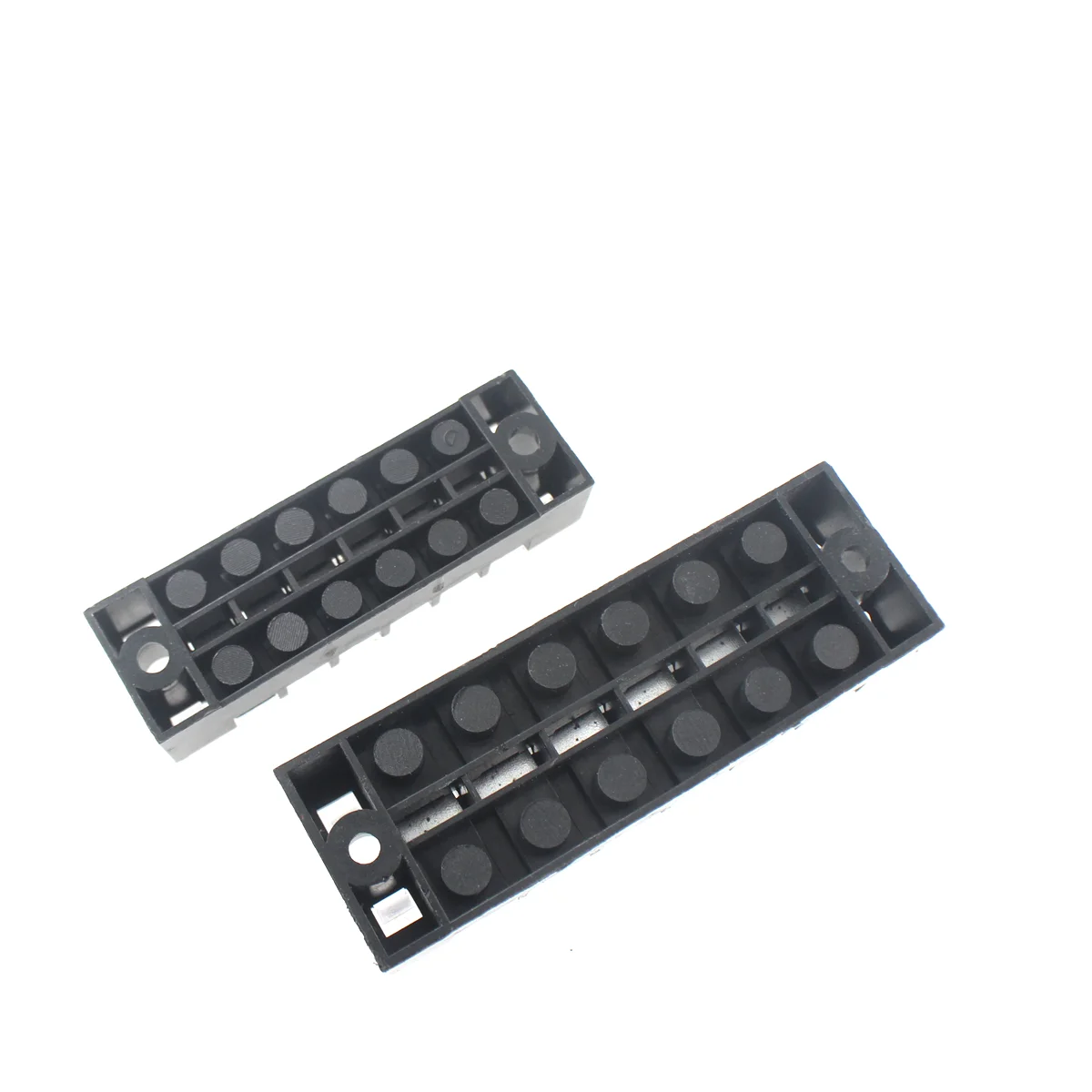 5Pcs 600V 15A  TB1504 TB1505 TB1506  TB1510 TB-1512 Positions Screw Electric Wire Connection Barrier Terminal Strip