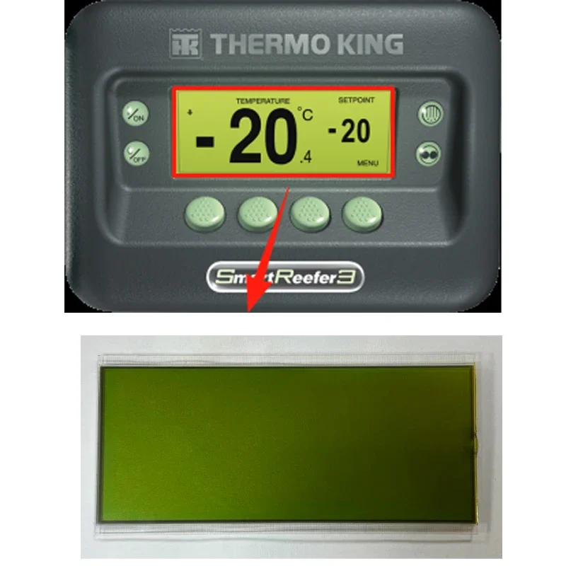 TRP LCD Screen For Thermo King SR2 SR3 SR4 HMI Controller, Aftermarket Replacement Repair Display