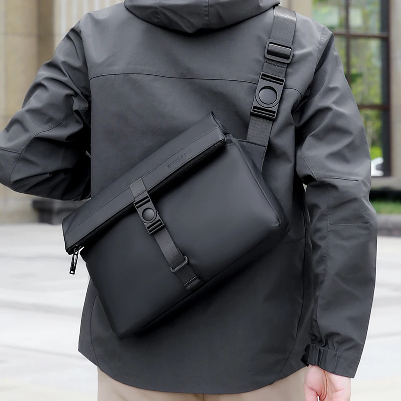 حقيبة كروس للأعمال الرجعية، سعة كبيرة، حقيبة رجالية، حقيبة كتف، حقيبة ظهر للسفر