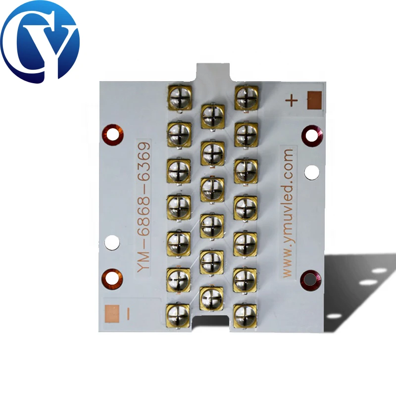 6565 395nm LED 210W módulo 365nm 405nm curado UV de buena calidad para máquina de impresión de pantalla Offset impresora 3d profesional