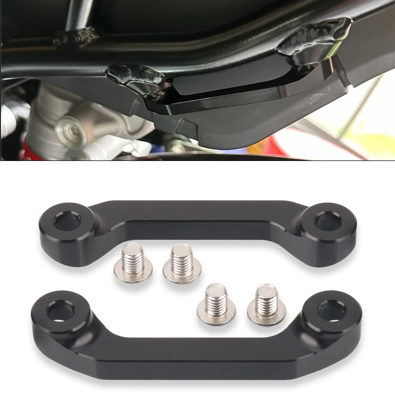 

Motorcycle Modified Rear Footrest Pedal Remove Decorative Cover For BMW S1000R S1000RR M1000RR 2019-2024 Rear pedal removal