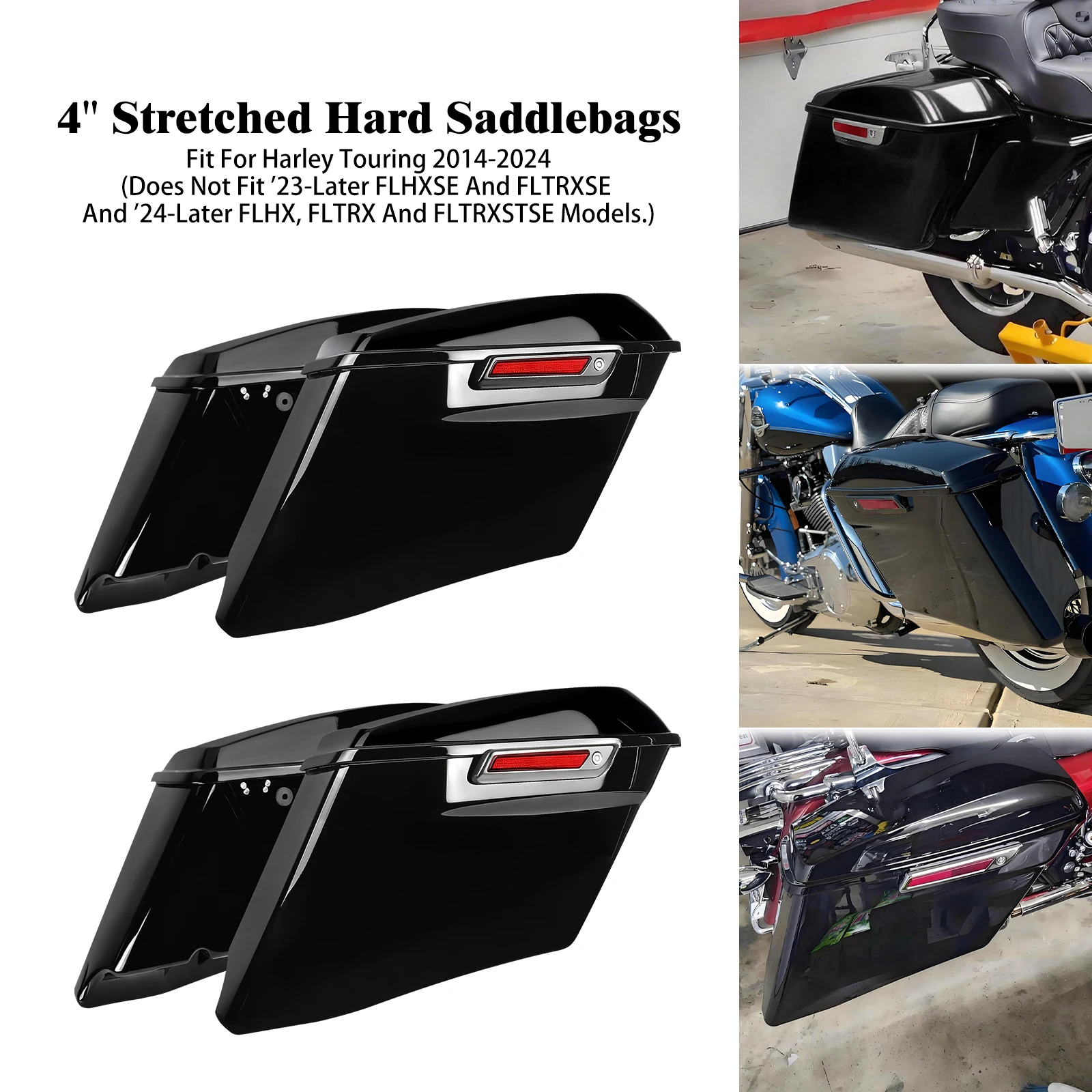Motorcycle Hard Saddlebag 4