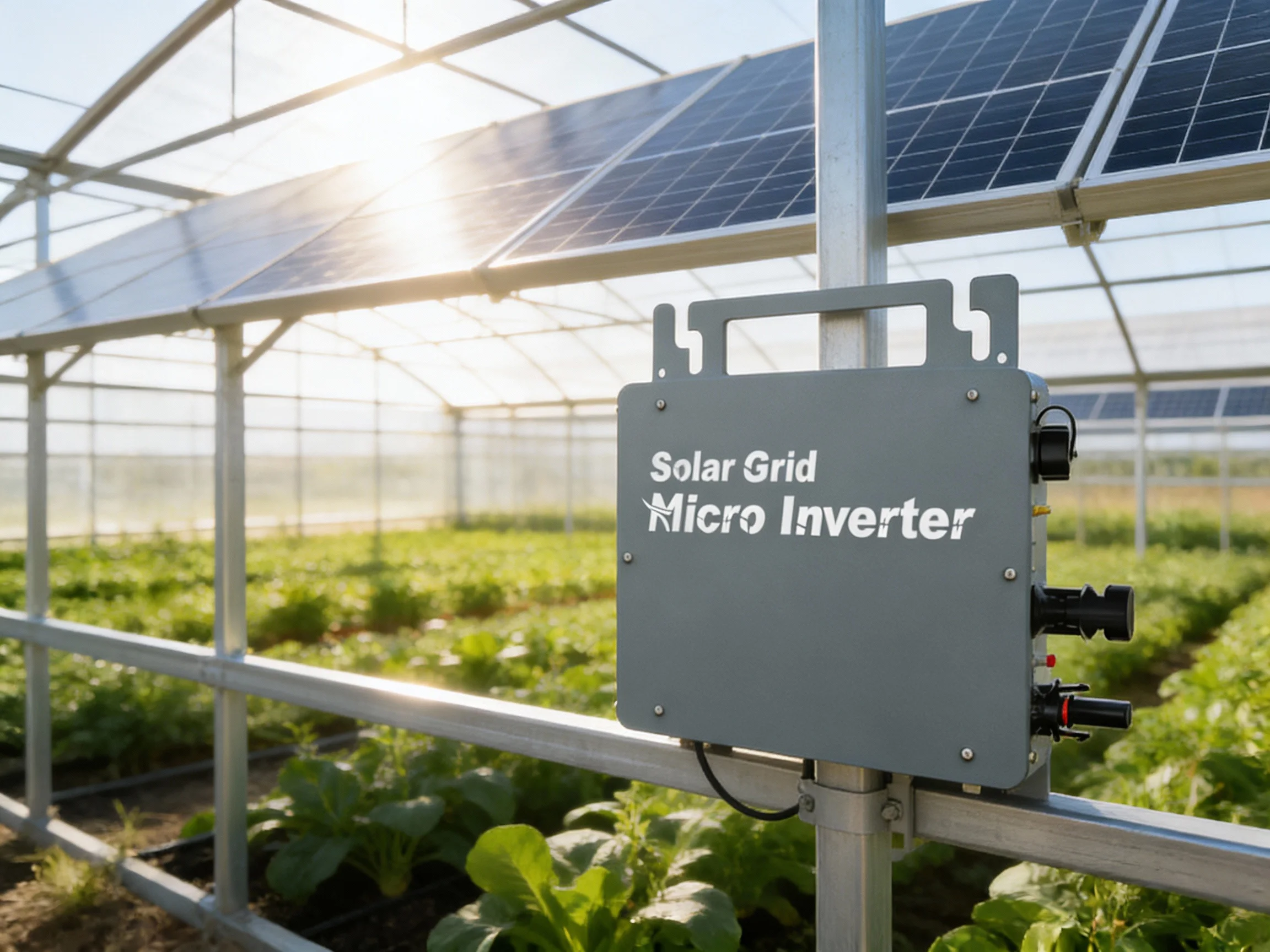 250W 4 MPPT Grid Tie Solar Micro Inverter WiFi Control IP66 Waterproof Mini Balcony Solar Power Plant PV Equipment