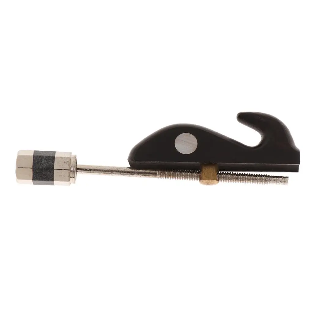 Handmade Ebony Erhu Bow Fish Fine Grip Hook Adjust Tool Long Lifespan for Erhu Musical Instrument Parts