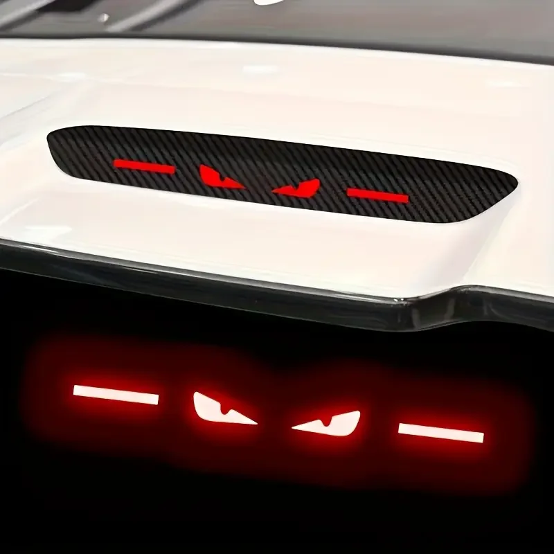 

Car sticker accessories, taillights, brake lights, lamp protectors, carbon fiber cover, special high-mounted brake light sticker
