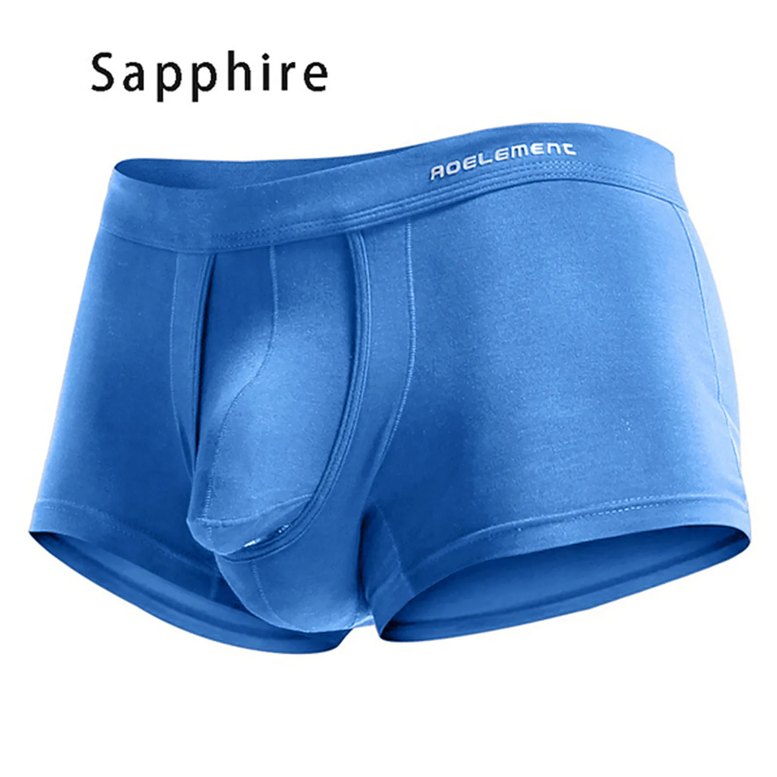 Open Front Underwear Men Sexy Men\'s Boxer Shorts Panties Breathable Pouch Bulge Underpants Male