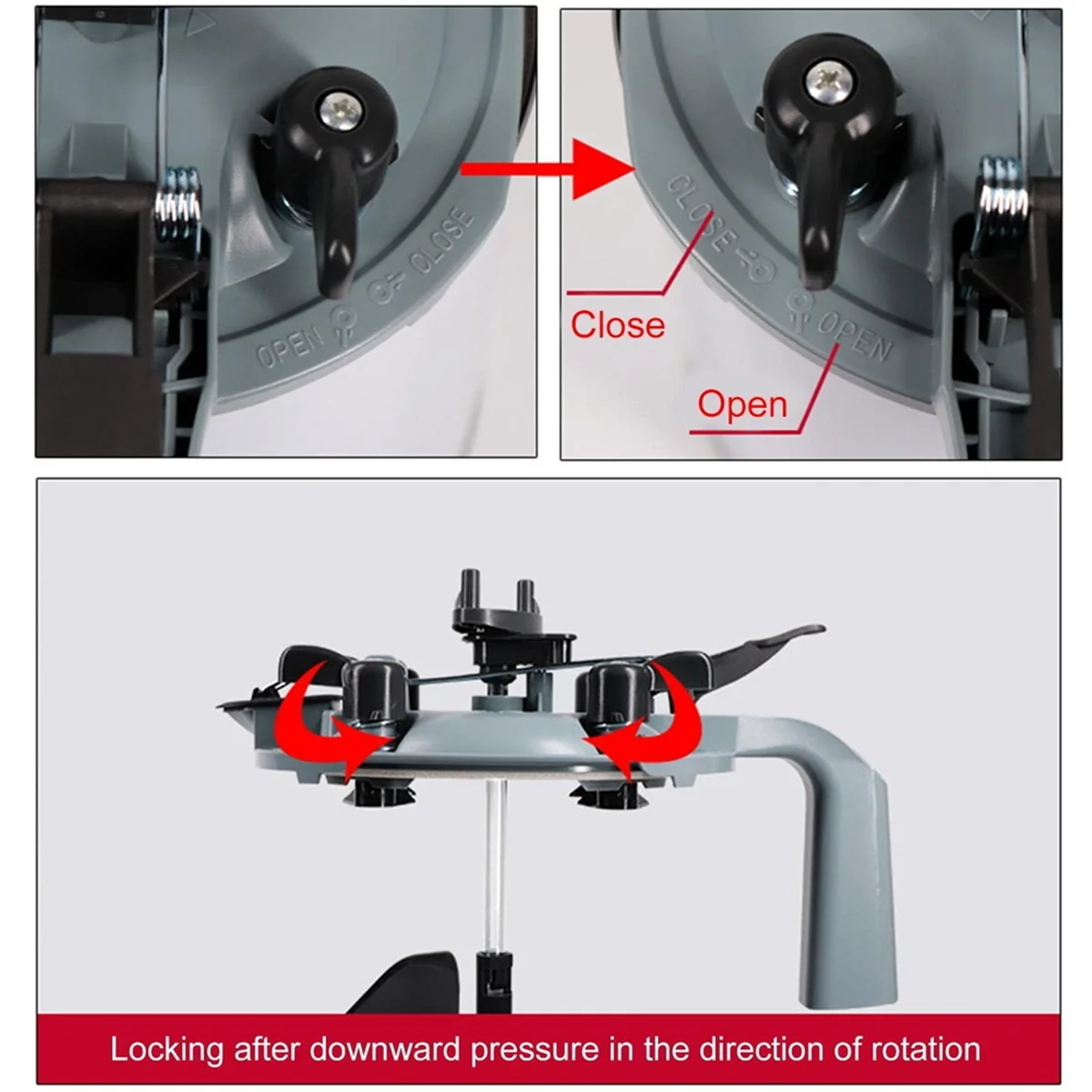 4l Automotive Verf En Coating Mengen Van Slurry Cover Roerder Verfgereedschap Mengen Verf Drijfmest Deksel Roermiddel Verfgereedschap