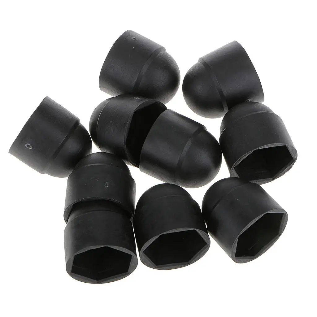 Screws Caps Plastic Nut Cover Cap Hexagon Dome Head Bolts Protector for M10 Bolt Finished Appearance