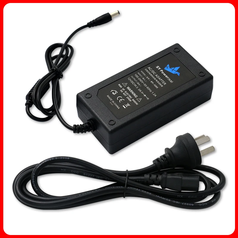 Universal power cord plug for connecting AC adapter power extension cord, suitable for PC computer monitor printer Pandora box