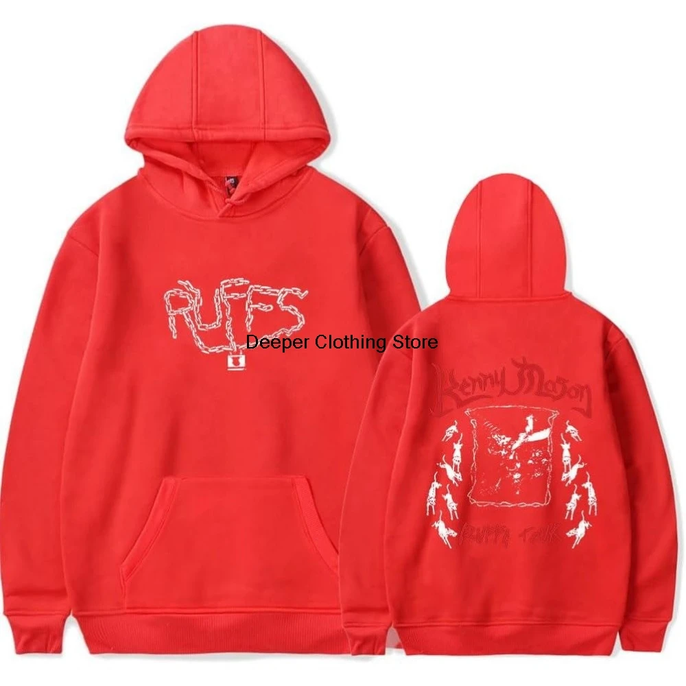 New in hoodies & sweatshirts Kenny Mason Ruffs Tour Merch  Women Hoodie Men's clothing Long Sleeve Sweatshirt Fashion Pullover