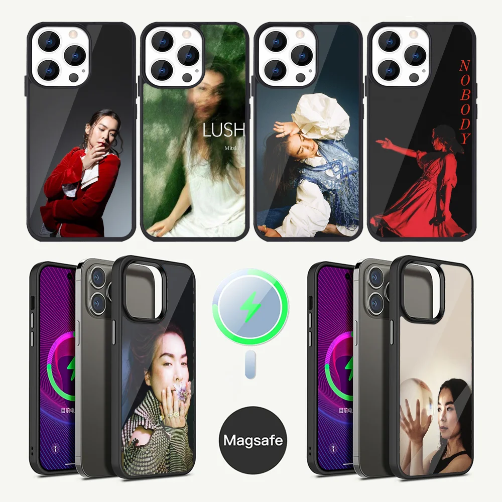 Singer M-Mitski Phone Case For iPhone 16,15,14,13,12,11,Plus,Pro,Max Mini Magsafe Magnetic Wireless Charging