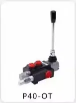 P40-1OT  Electro-Hydraulic Monoblock Control Valve, Electric Hydraulic Flow Distributor Valve for Construction Machinery